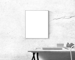 A Blank Poster In My Room