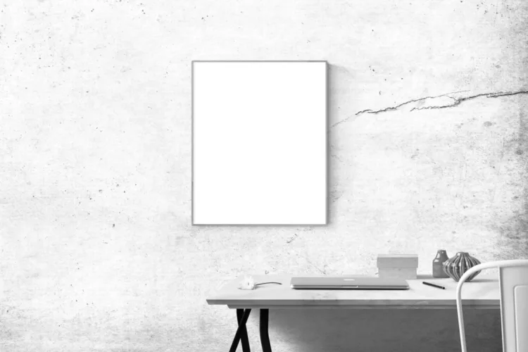 A Blank Poster In My Room