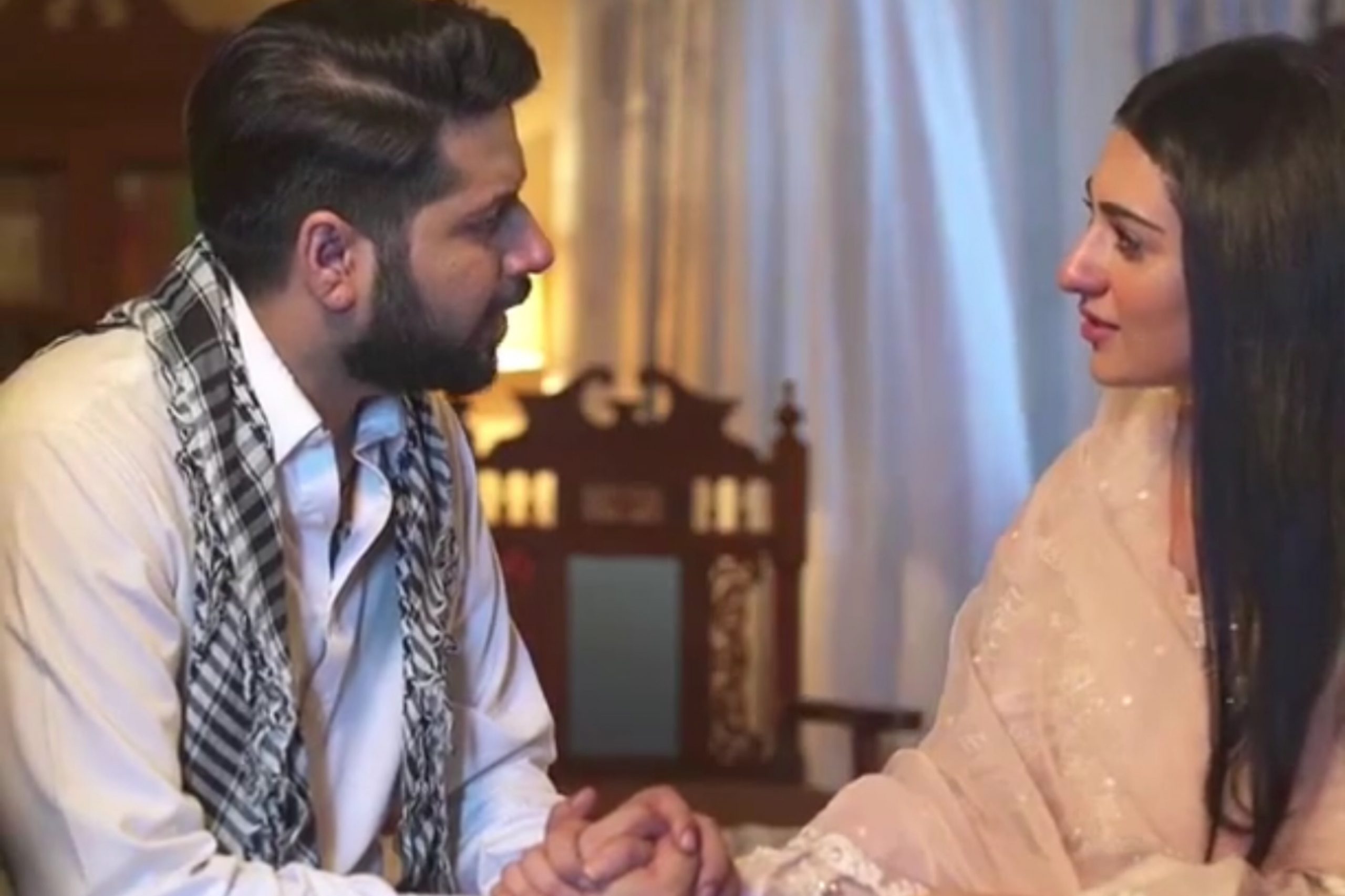 Imran Ashraf and Sarah Khan