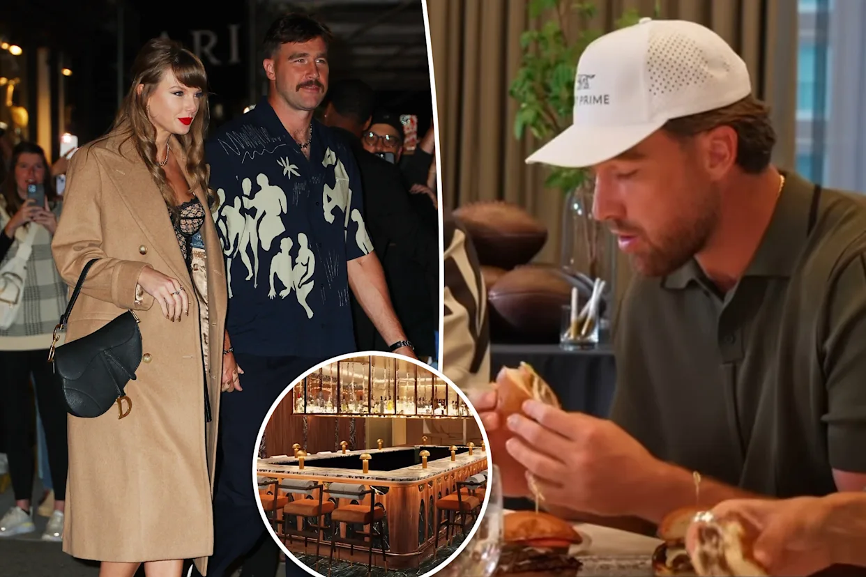 Taylor Swift Supports Travis Kelce at Steakhouse Launch in Kansas City