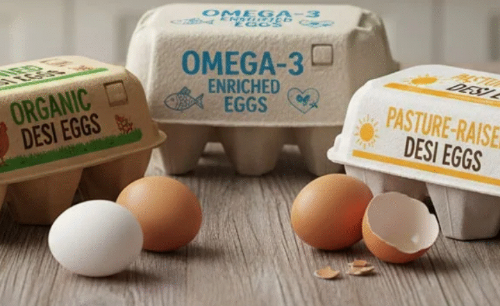 Organic vs Desi vs Omega-3 Eggs — Which Type Is Healthiest?