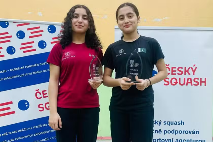 Pakistan’s Mahnoor Ali Clinches Gold at WSF Czech Junior Open 2026