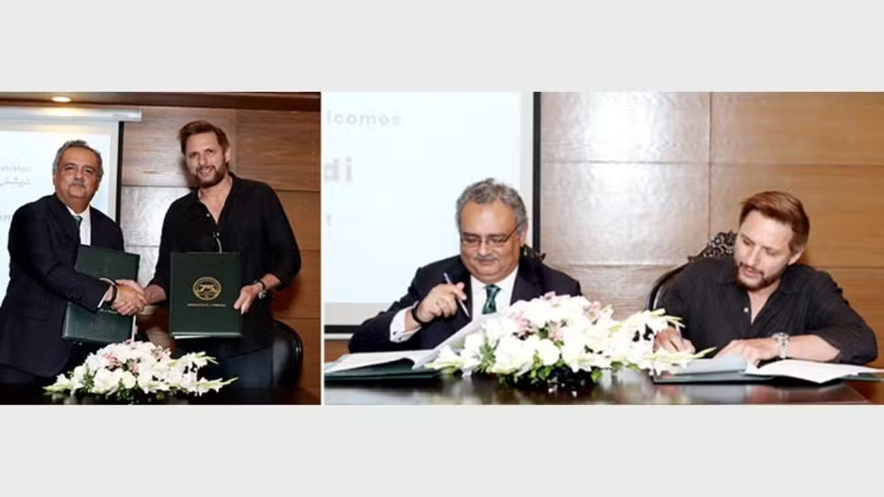 Shahid Afridi Joins National Bank of Pakistan as Sports Consultant to Boost Sporting Development