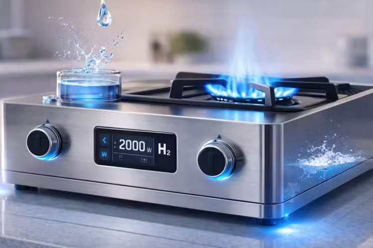 New Hydrogen Stove Turns Water into Clean Cooking Fuel