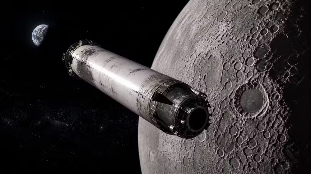 Massive SpaceX Rocket Part Expected to Crash Into the Moon in 2026