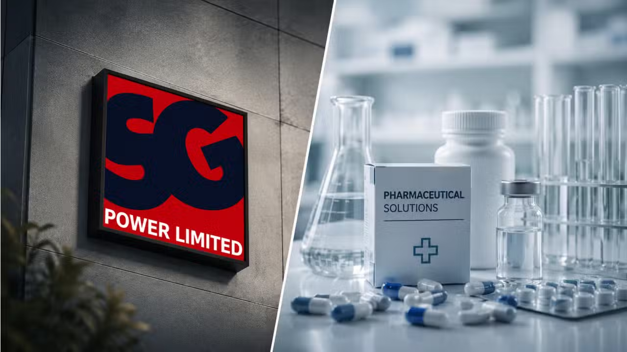 SG Power Shifts Core Business From Energy to Healthcare and Pharmaceutical Sector