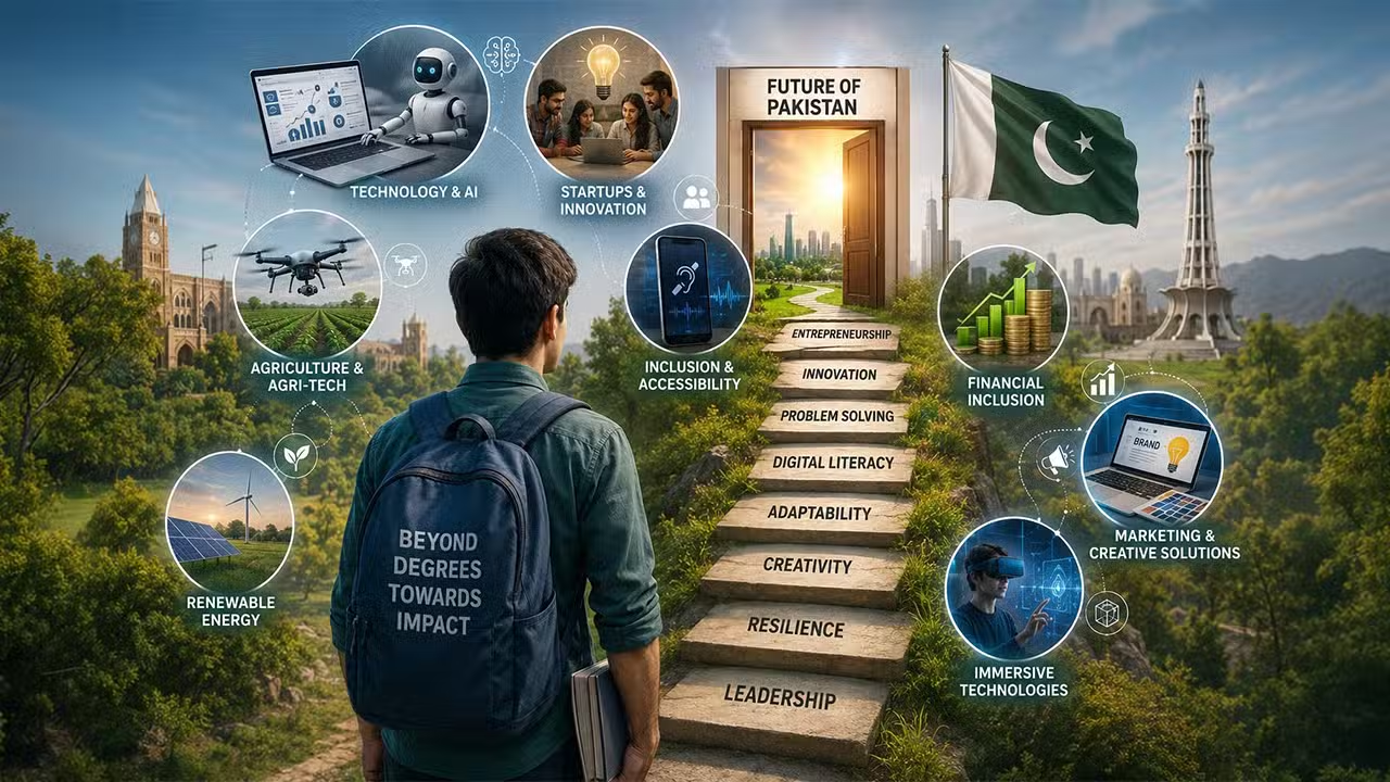 Why Pakistani Students Need an Entrepreneurial Mindset Beyond Academic Degrees