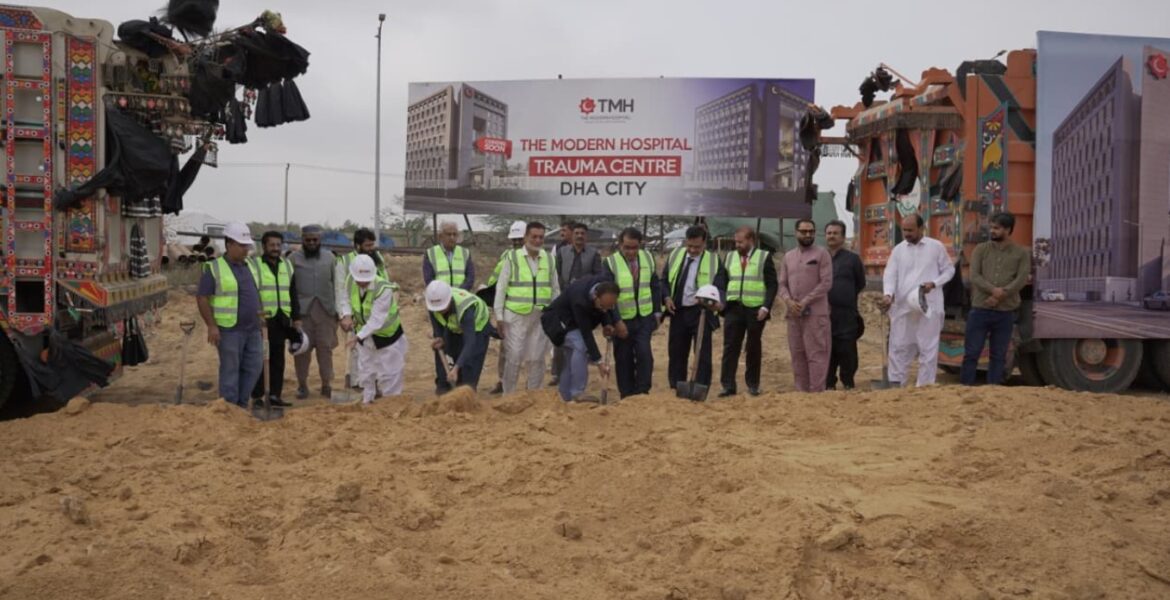 The Modern Hospital Group Holds Groundbreaking Ceremony for Trauma Centre in DHA City Karachi