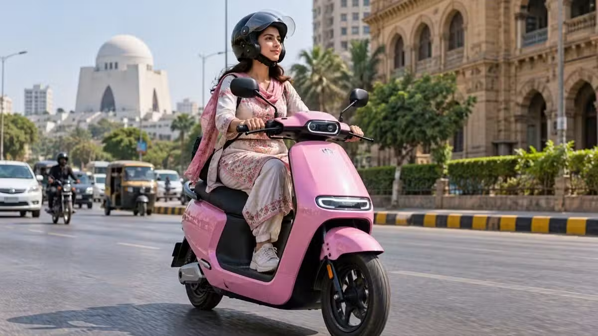 Sindh Announces 50,000 Free Electric Scooters for Women Across Province