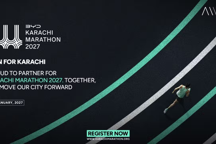Mega Motor Renews BYD Karachi Marathon 2027 Partnership, Launches ‘She Runs’ for Women Athletes