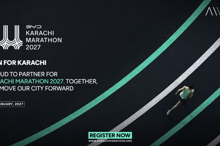 Mega Motor Renews BYD Karachi Marathon 2027 Partnership, Launches ‘She Runs’ for Women Athletes